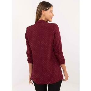 Bordó női kabát kép