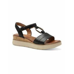 Tamaris Comfort ék alakú szandál, tépőzáras pántokkal kép