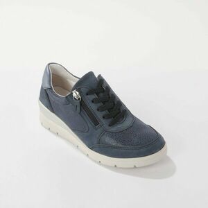 Bőr tornacipők rugalmas betétekkel kép