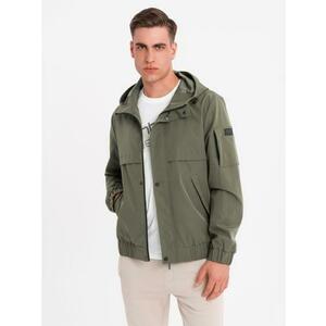 Férfi pólók SLIM FIT szett hosszú ujjú, V-kivágással és logóval, 2 darab – 2x fekete V5 Z103 kép