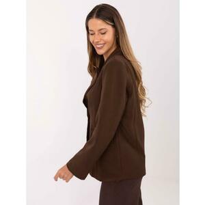 Barna női kabát béléssel RUE PARIS kép