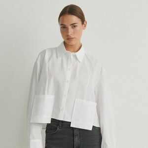 Reserved - Díszzsebes ing - Fehér kép