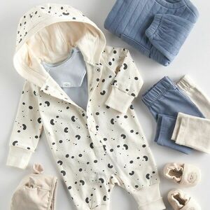 Reserved - Babies` jumpsuit - Krém kép