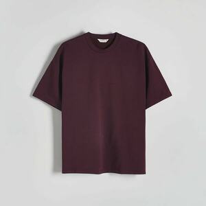 Reserved - Boxy póló - Bordó kép