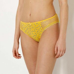 4 db Tropea midi bugyi szett, elasztikus pamutból és csipkéből, nyomattal kép