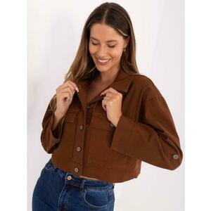 Világosbarna farmerkabát gallérral RUE PARIS kép