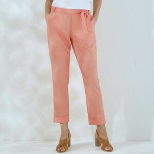 Szűkített 7/8-os nadrág övvel kép