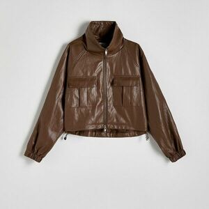 Reserved - Műbőr dzseki - Barna kép