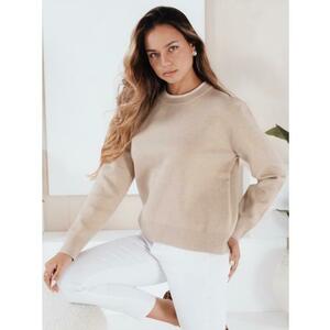Női DARMILA alap pulóver, bézs kép