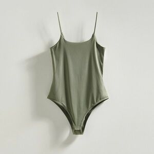 Reserved - Testhezálló body - Khaki kép