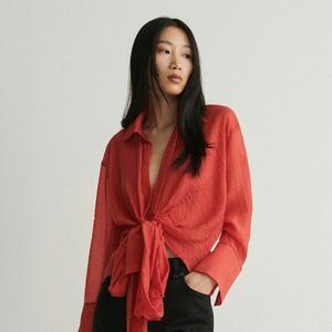 Reserved - Lyocell blúz - Piros kép