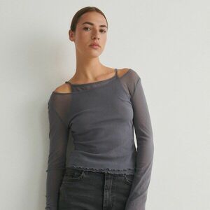 Reserved - Ladies` blouse - Szürke kép