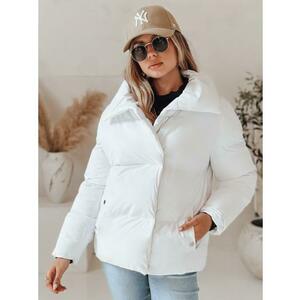 Női steppelt téli kabát LARO, fehér kép