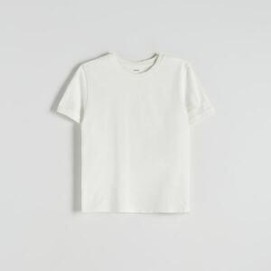 Reserved - Kőmosott hatású póló - Krém kép