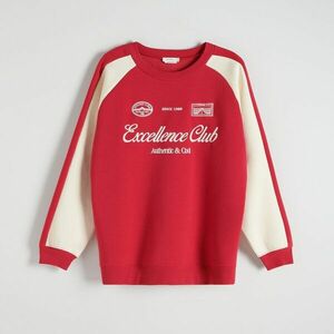 Reserved - Melegítőfelső dekoratív hímzéssel - Piros kép