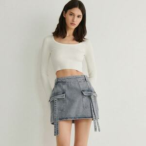 Reserved - Ladies` skirt - Szürke kép