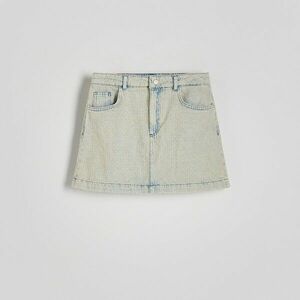 Reserved - Mini farmerszoknya - Kék kép