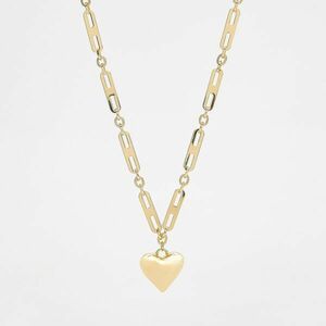 Reserved - Aranyozott nyaklánc szív alakú függővel - Arany kép