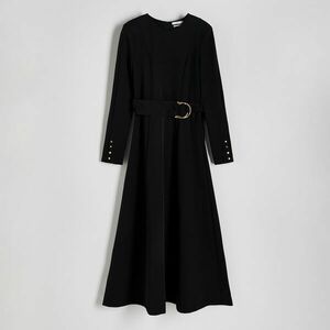 Reserved - Öves derekú ruha - Fekete kép