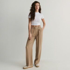 Reserved - Élére vasalt nadrág - Bézs kép