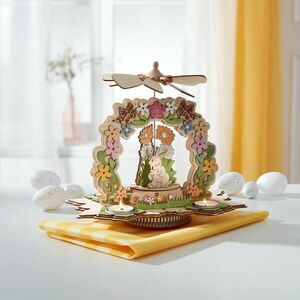 LED gyertyatartó” Húsvéti piramis” kép