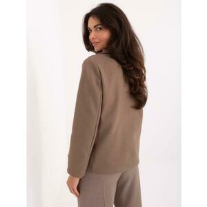 Fango színű kabát imitált zsebekkel RUE PARIS kép