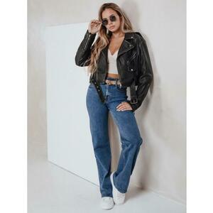 Női nadrág széles szárral, kék kép