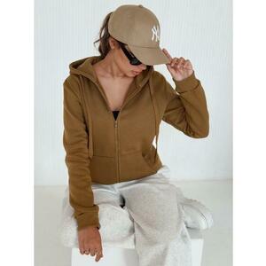 Női VICTORIA pulóver, barna BY1392 kép