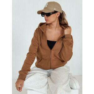 Női pulóver VICTORIA, barna BY1396 kép