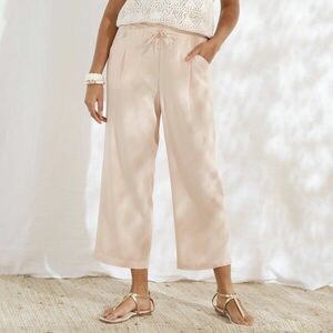 7/8 viszkóz/vászon keverék nadrág kép