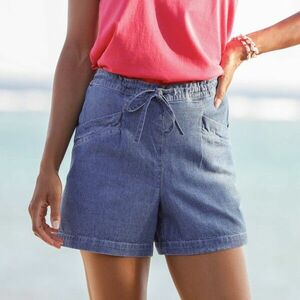 Könnyű farmer rövidnadrág kép