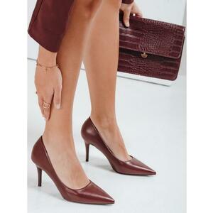 Női bordó cipő kép