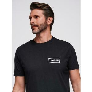 Férfi kötött póló finom szerkezettel – fehér V1 OM-TSCT-0244 kép