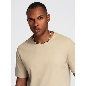 Férfi kötött ing texturált szövéssel – olíva V1 OM-TSCT-0253 kép