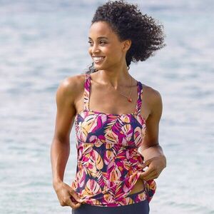 Úszás tankini top Baracoa nyomtatással nőknek mellműtét után kép