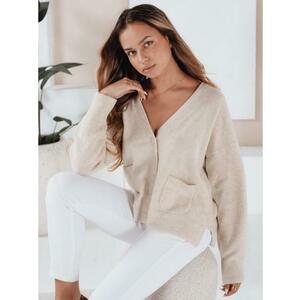 Női kardigán SORELIE ecru kép