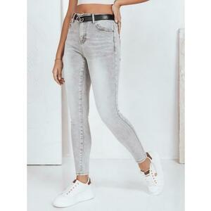 Női slim fit farmer, szürke kép