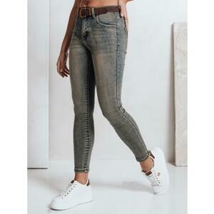 Női skinny farmer övvel, kék kép