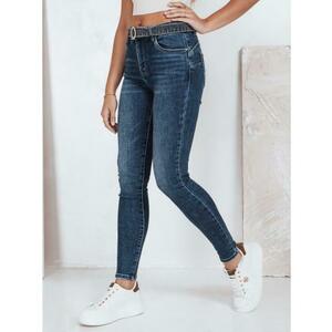 Női skinny push-up farmer, kék kép