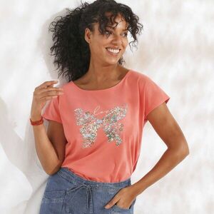 Póló pillangó nyomtatással kép