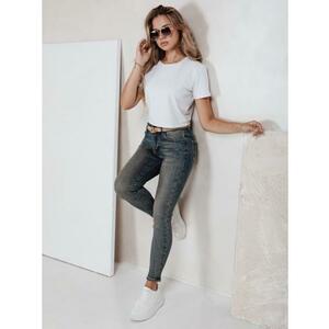 Női skinny farmer magas derékkal, kék kép