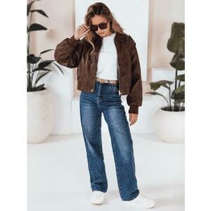 Női széles szárú farmer, kék kép