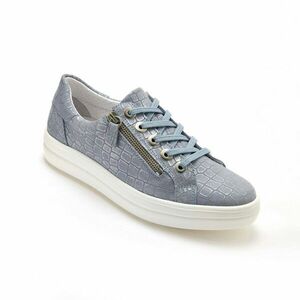 Cipzáras és fűzős tornacipő Pédiconfort, fényes betéttel kép