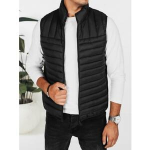 Férfi steppelt mellény, fekete kép