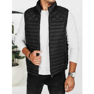 Férfi steppelt mellény, fekete kép