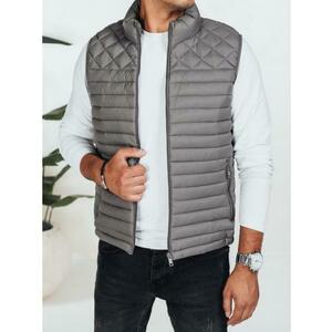 Férfi steppelt mellény, sötétkék kép