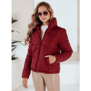 Női steppelt téli kabát LAROSE, bordó kép