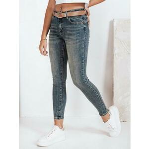 Női skinny push-up farmer, kék kép