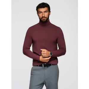 Férfi garbó hosszú ujjú – bordó V6 OM-LSCL-0130 kép