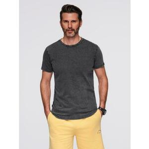 Férfi póló nagy nyomtatással – fehér V1 OM-TSPT-0245 kép